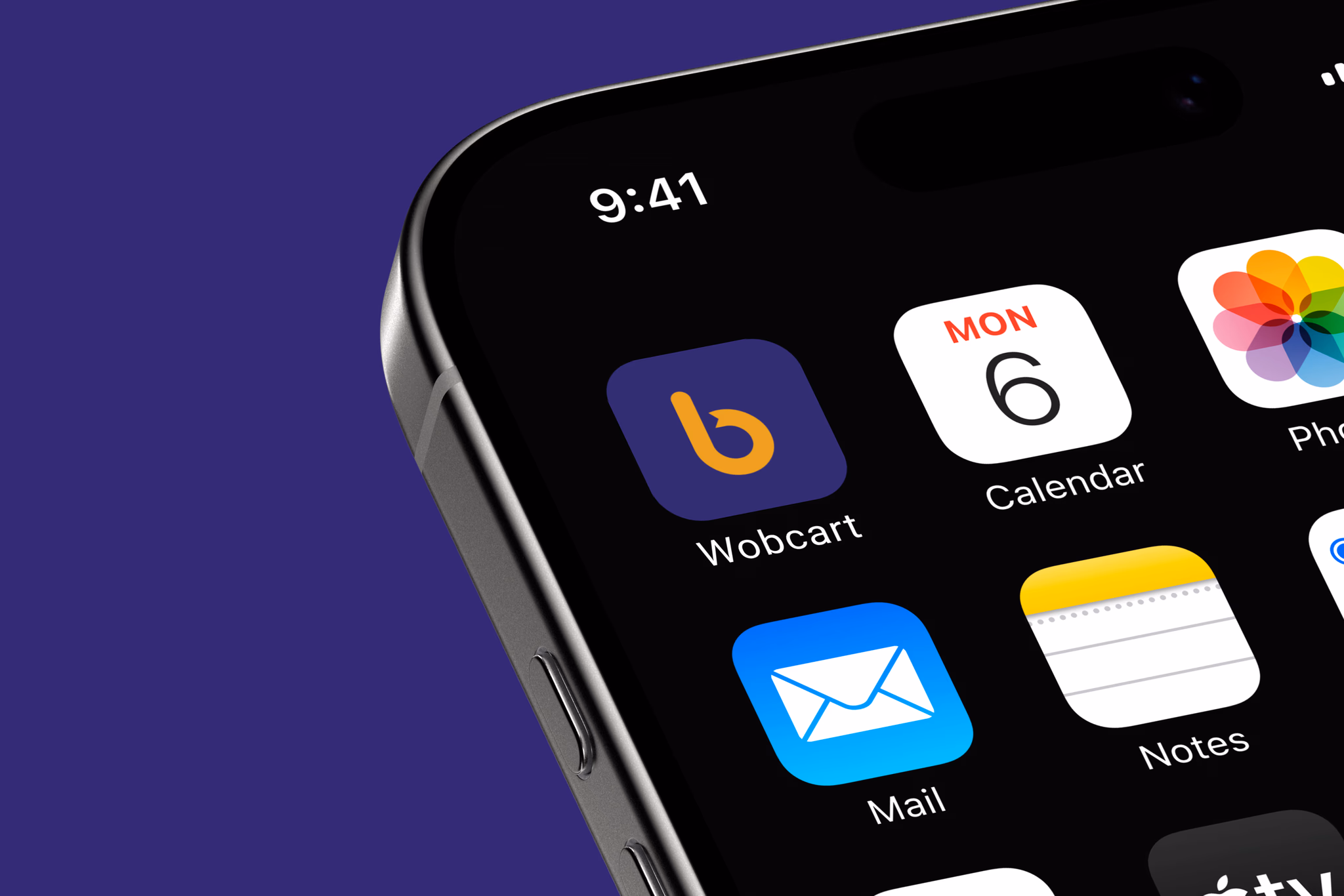 Wobcart mobile features interface