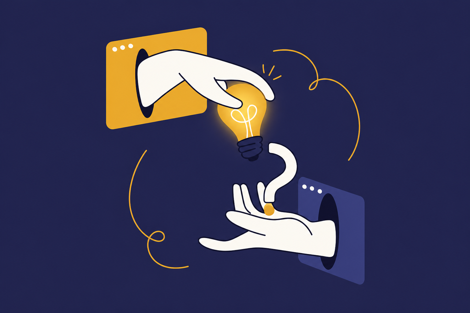 A customer question turning into insight