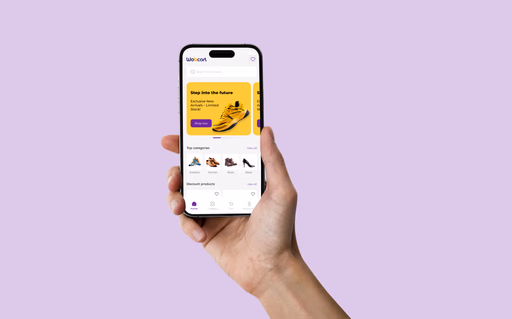 eCommerce app preview